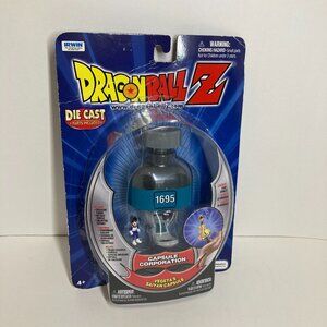 Dragon Ball Z 2000 Irwin Capsule Corporation Vegeta's Saiyan Capsule New Vintage
